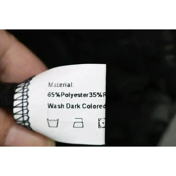 Rose Gal Black Lace Sheer Nighty-Size 1X-Stretchy-Sexy - Picture 6 of 7